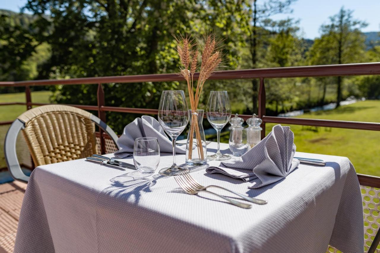 Logis Hotel Des Vosges Sewen Bagian luar foto
